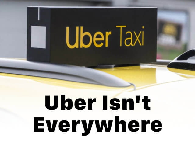 Uber Isn't Everywhere